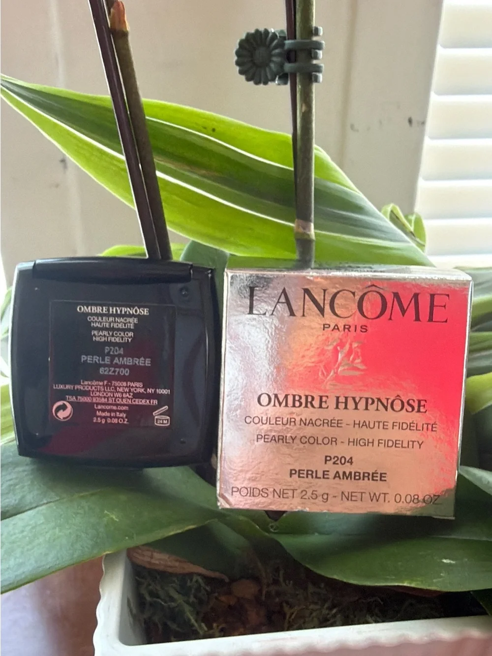 Lancôme Ombre Hypnôse Single Eyeshadow P204 Perle Ambrée - Pearl Beige